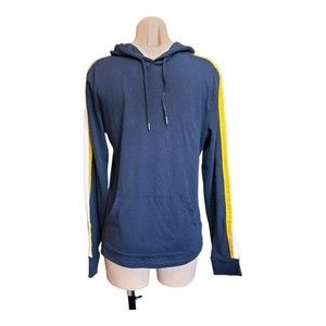 Old Navy Mens S T-Shirt Material Long Sleeve Hoodie Lightweight Pullover Shirt
